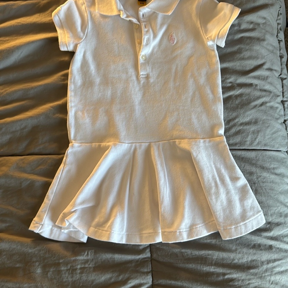 Ralph Lauren White Polo Dress for sz 3t